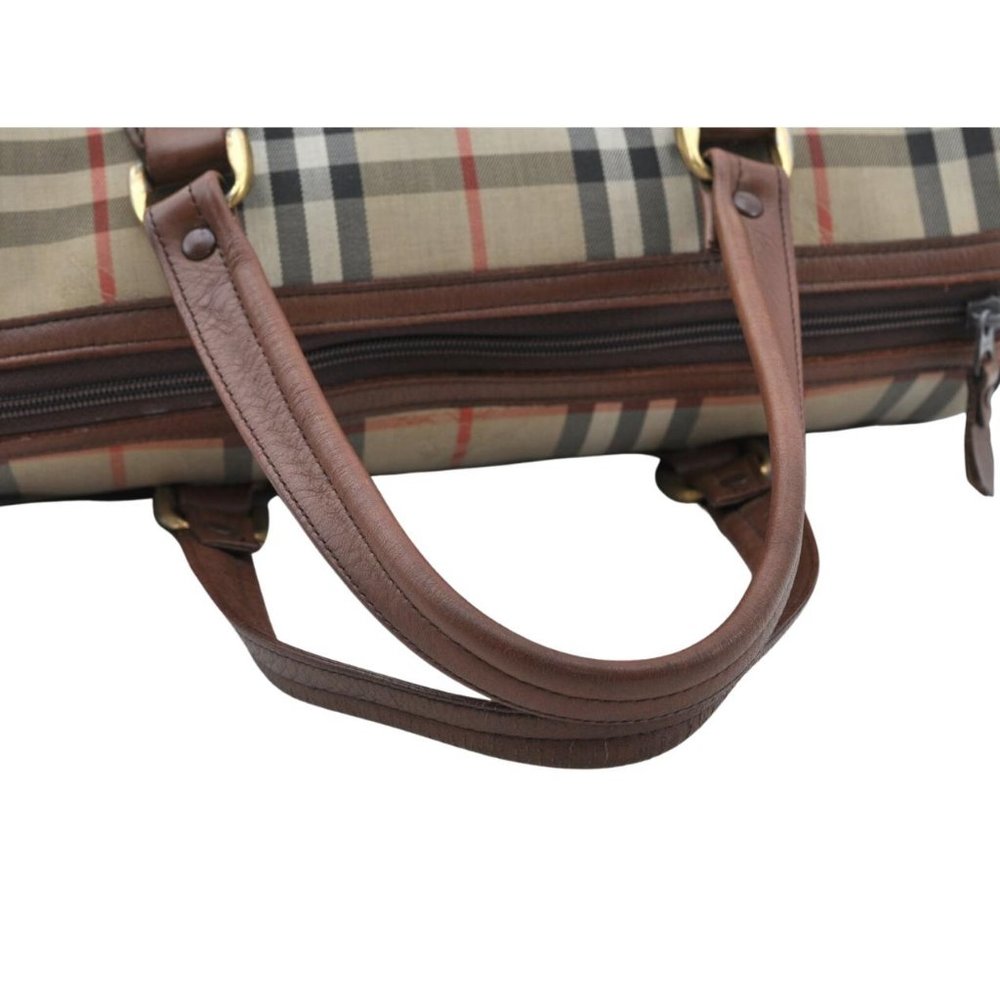 Auth Burberry Nova Check Hand Bag #27738B19 - Picture 4 of 12